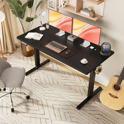 Electric Standing Desk, 55x24 Height Adjustable Workstation