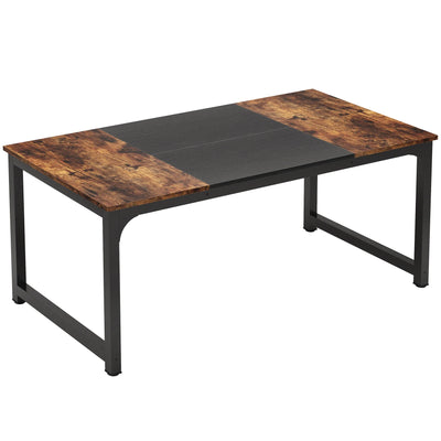 Large Computer Desk, 70" Modern Office Workstation for Home Study